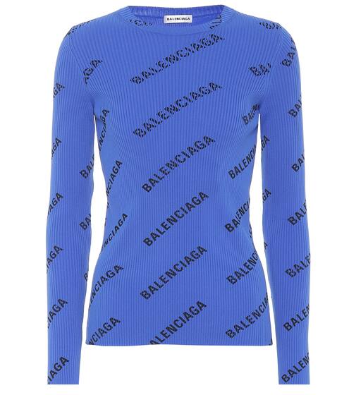 Logo ribbed sweater | Balenciaga