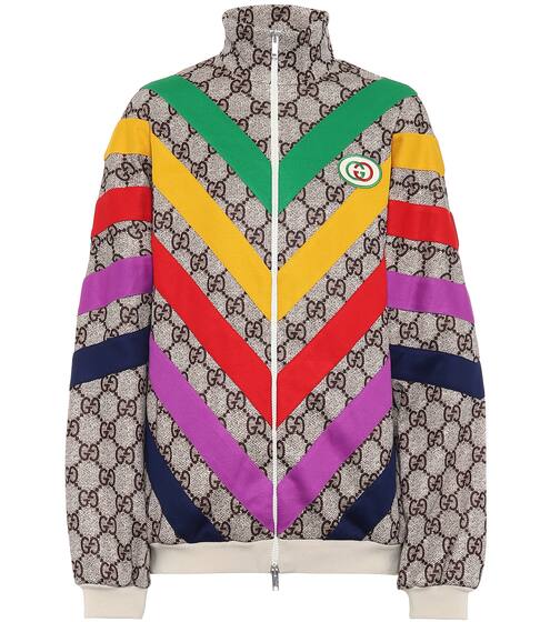 GG Supreme cotton-blend jacket | Gucci