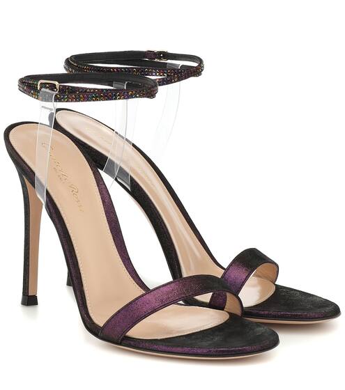 Verzierte Sandalen aus Leder | Gianvito Rossi