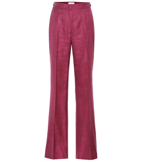 Pantaloni flared Vesta a vita alta | Gabriela Hearst