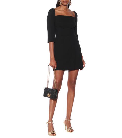 Stretch-wool minidress | Dolce & Gabbana