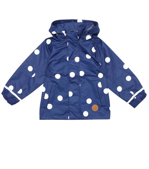 Veste Edelweiss à pois et capuche | Mini Rodini