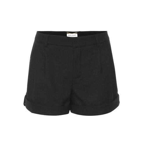 Virgin wool shorts | Saint Laurent