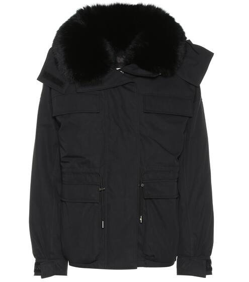 Army fur-trimmed parka | Yves Salomon
