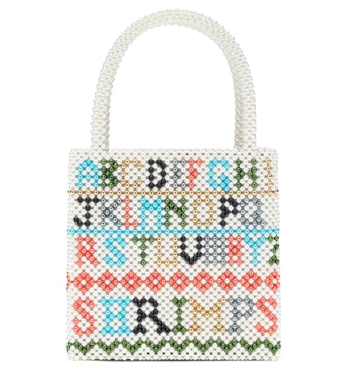 Hera beaded tote | Shrimps