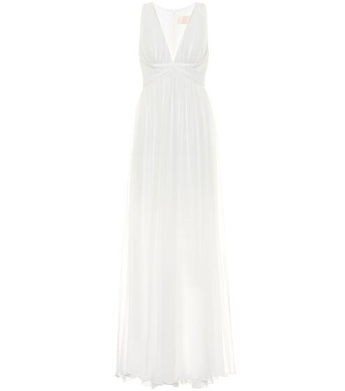 Klausen silk-chiffon bridal gown | Max Mara