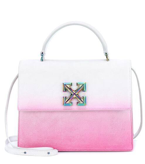 Jitney 2.8 Sprayed leather tote | Off-White