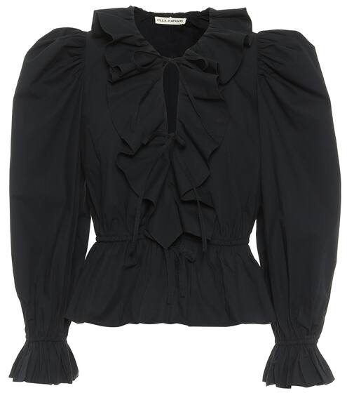 Bluse Kalila aus Baumwollpopeline | Ulla Johnson