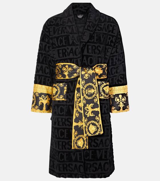 versace dog bathrobe