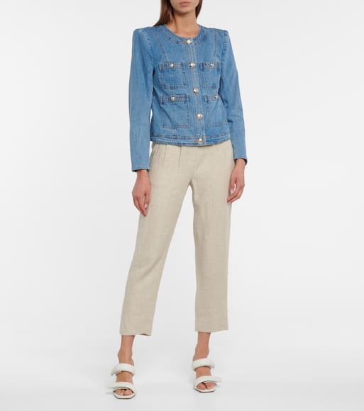 veronica beard jean jacket