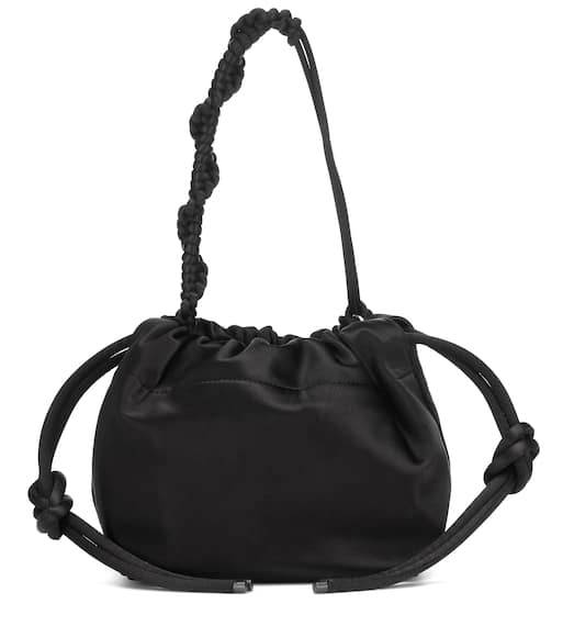 Satin shoulder bag Satin shoulder bag