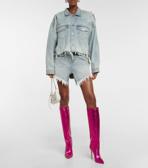 Paris texas metallic boots clearance