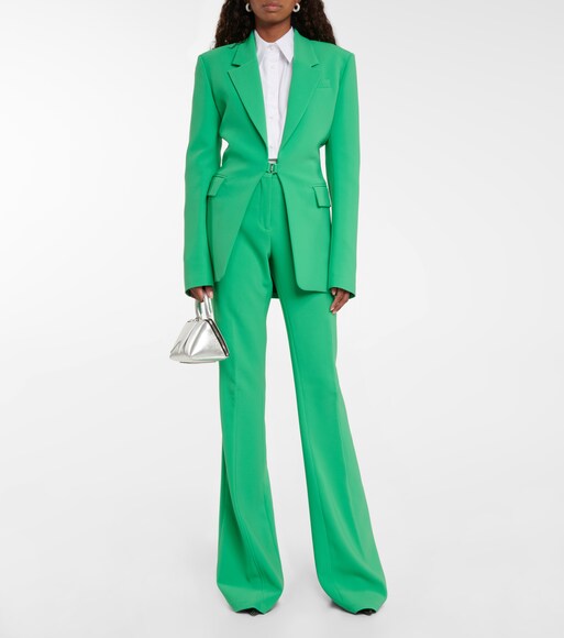The Attico - Blazer monopetto Bowie in crêpe | Mytheresa