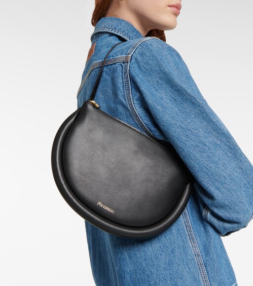 The Bumper Moon leather shoulder bag 