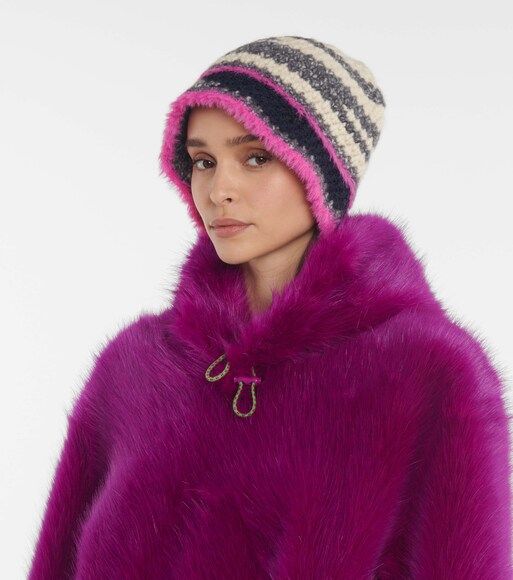 Stella McCartney - Wool-blend beanie 