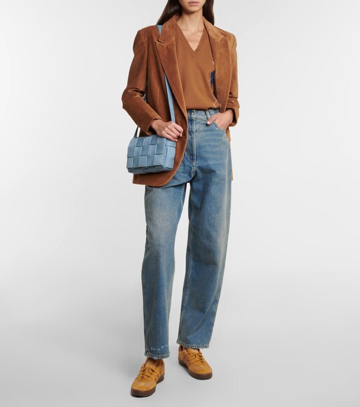 Adidas - Gazelle Indoor suede-paneled sneakers | Mytheresa