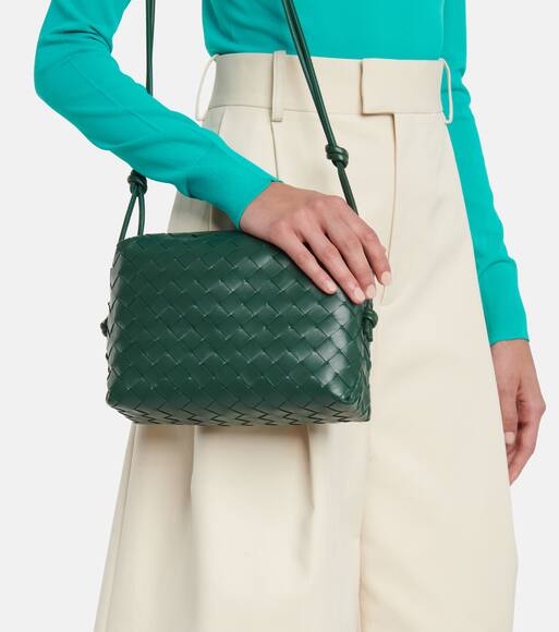 Bottega Veneta Intrecciato Leather Crossbody Bag Mytheresa