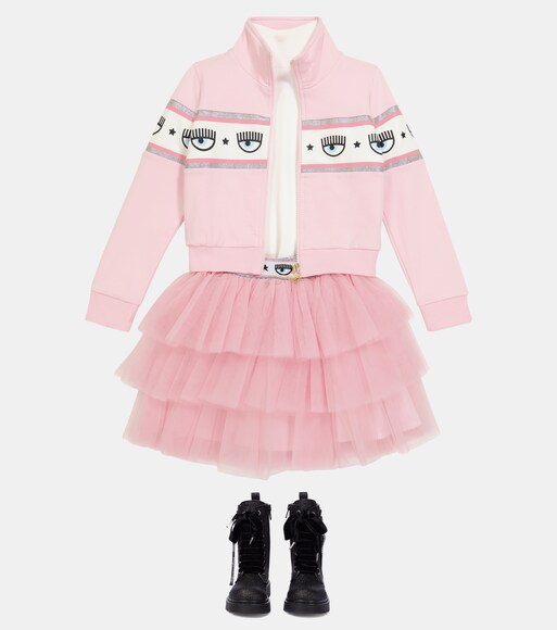 Monnalisa - x Chiara Ferragni - Felpa con zip | Mytheresa