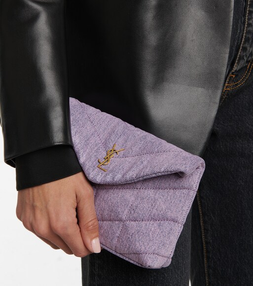 Saint Laurent - Loulou Puffer denim 