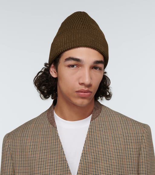 Maison margiela ribbed beanie clearance