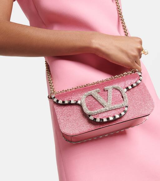 Valentino Garavani - Locò embellished shoulder bag - mytheresa.com