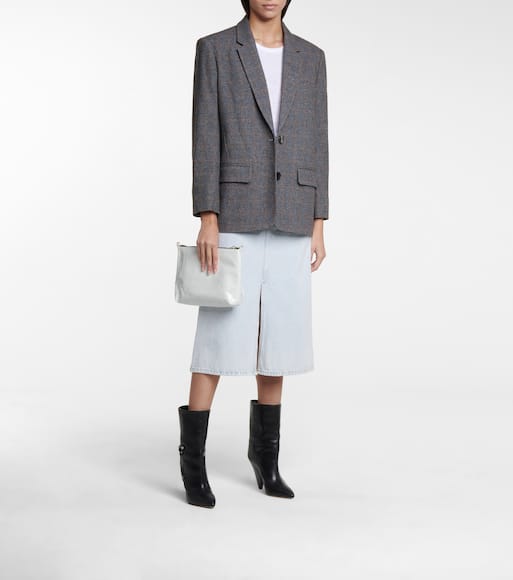 Isabel marant checked blazer clearance