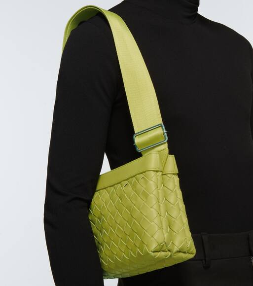 Bottega Veneta Intrecciato Leather Crossbody Bag Mytheresa