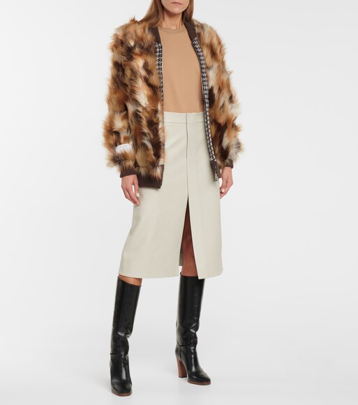 stella mccartney fur jacket
