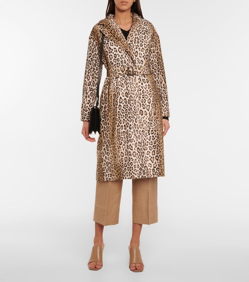 max mara weekend leopard coat