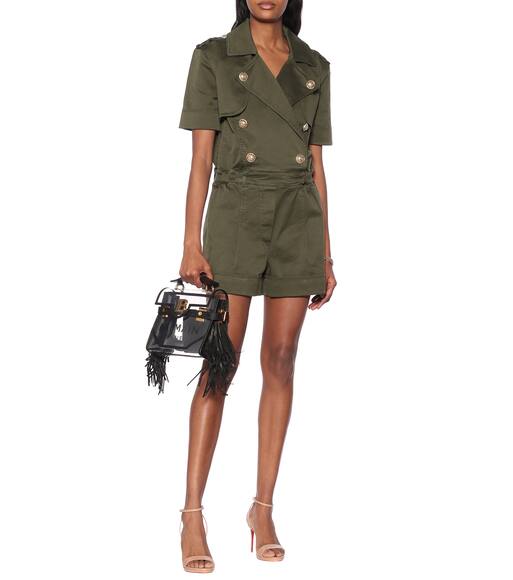 balmain playsuit