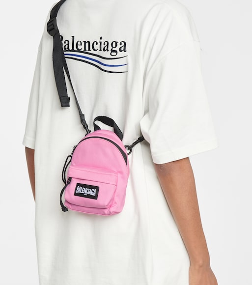 balenciaga pink backpack