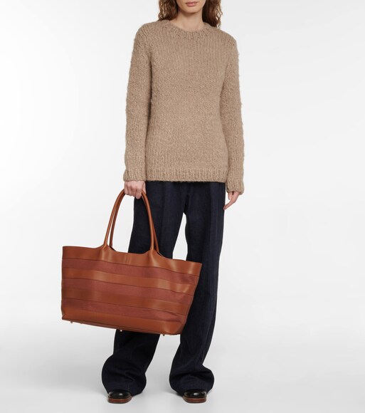 Gabriela Hearst, Lawrence Cashmere Sweater, Women, Beige, L, Knitwear