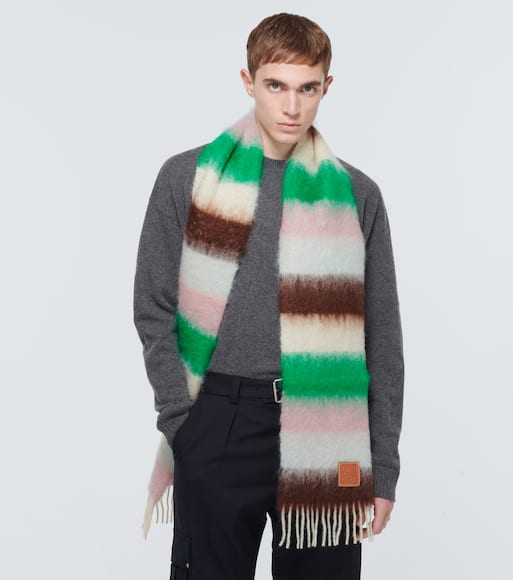 Loewe striped scarf