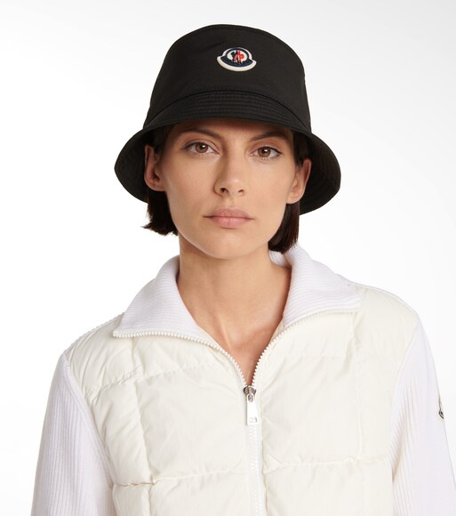 Moncler - Logo bucket hat | Mytheresa