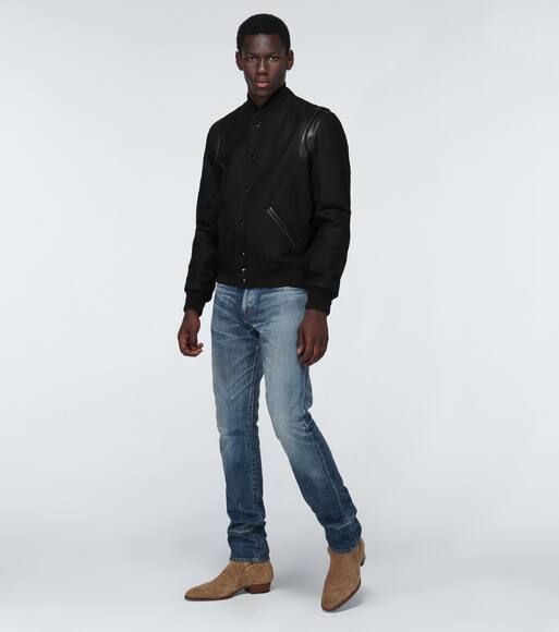 saint laurent teddy outfit