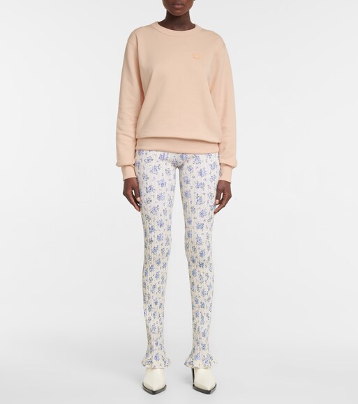 acne studios printed tights