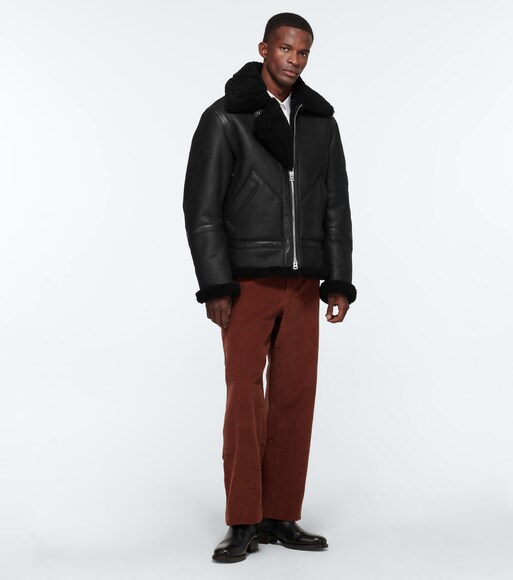 acne studios shearling jacket men