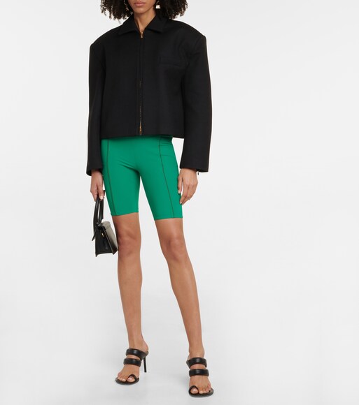 Le Short Tuba high-rise biker shorts 