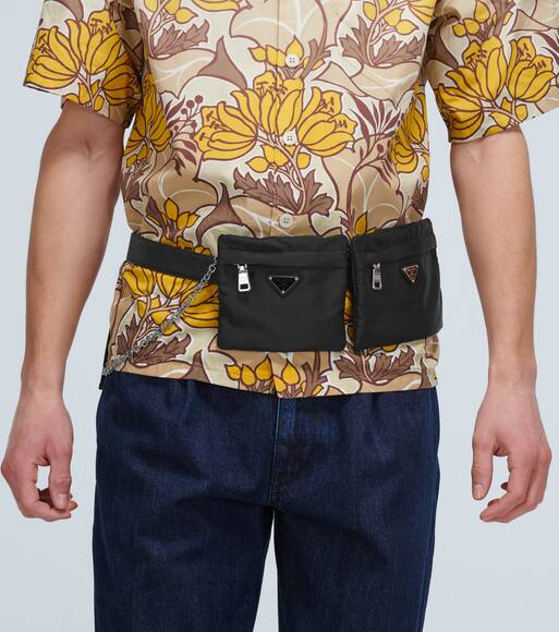 saffiano leather belt bag