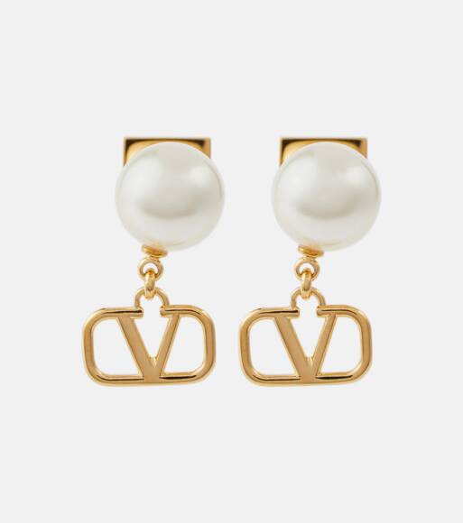 Valentino drop earrings clearance