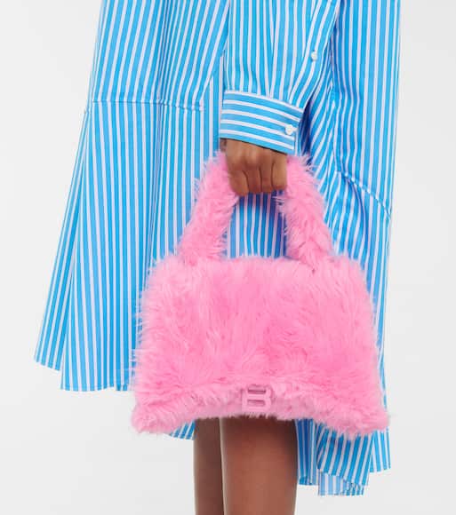 Balenciaga fluffy hourglass bag Clearance
