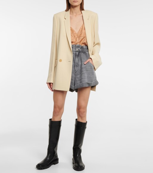 Tory Burch - Botas altas T Hardware de piel | Mytheresa