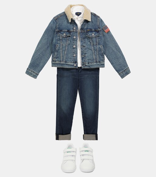 double breasted long blazer