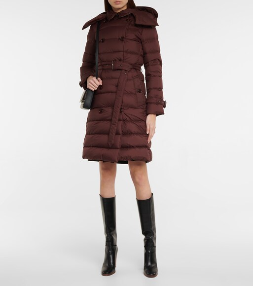 burberry down parka