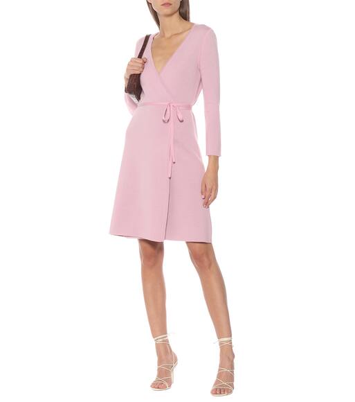 wool wrap dress