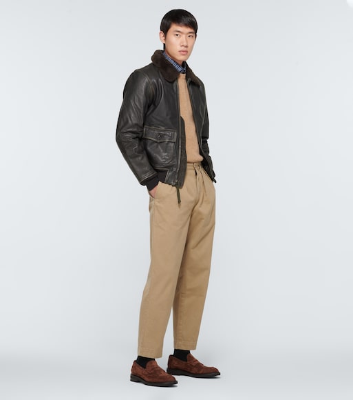 ralph leather jacket