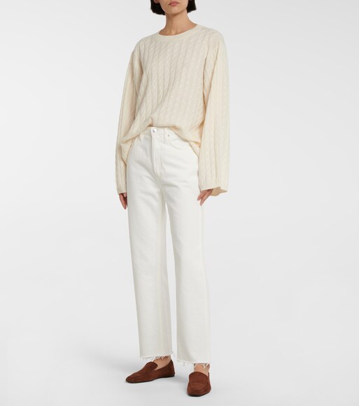 Cashmere cable-knit sweater | Mytheresa