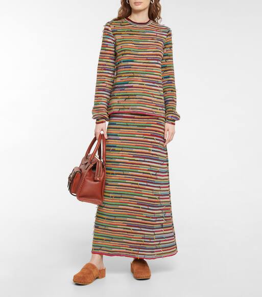 Chloé - Clogs Joy aus Veloursleder - mytheresa.com