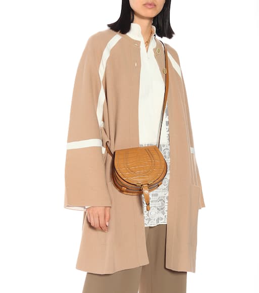 Marcie Small Croc Effect Shoulder Bag Marcie Small Croc Effect Shoulder Bag