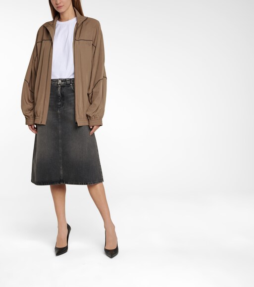 balenciaga poplin jacket